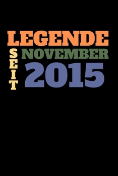 Legende Seit November 2015 Liniertes Book