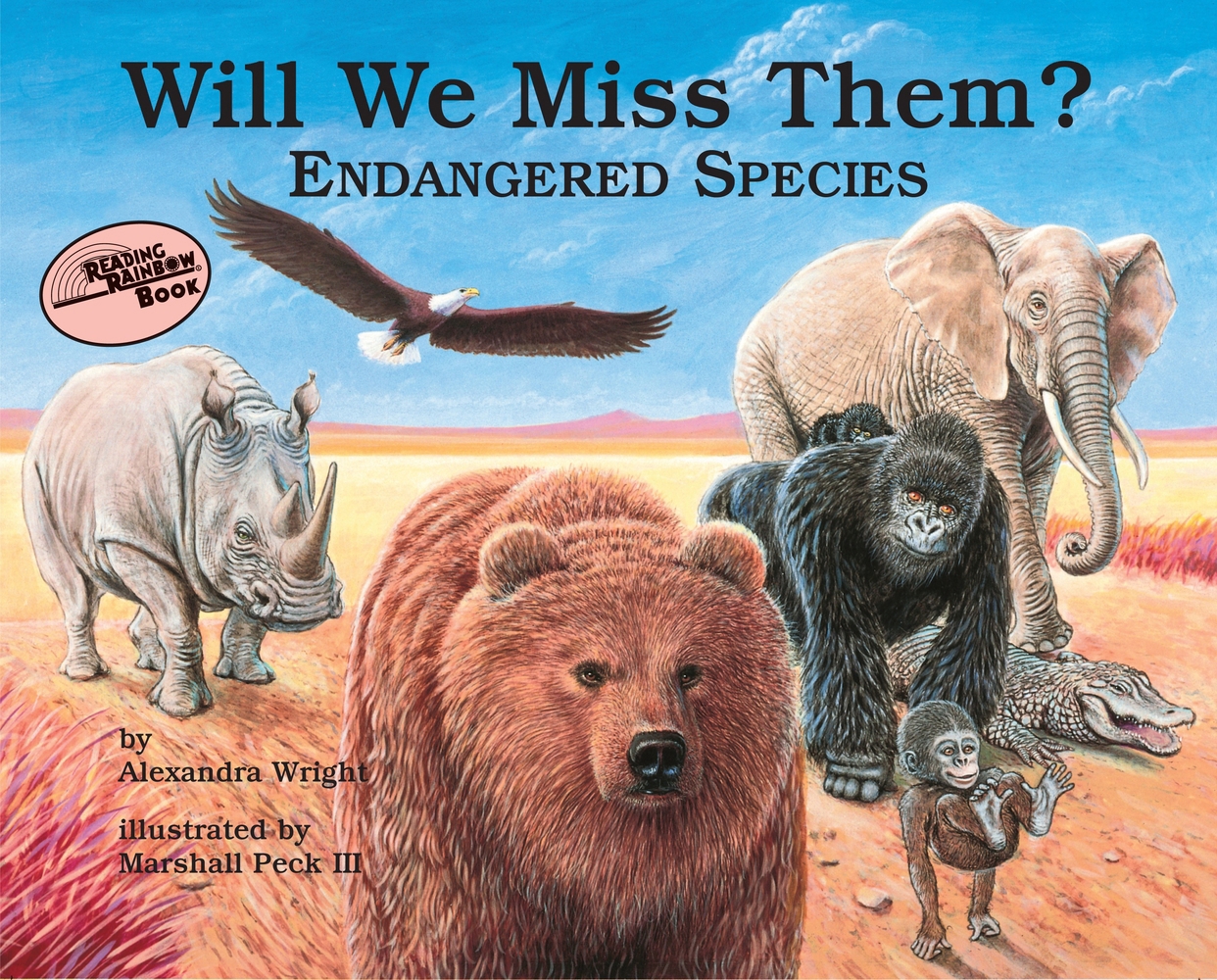 Will We Miss Them? Endangered Species... book by Alexandra Wright, image size:1242x1000