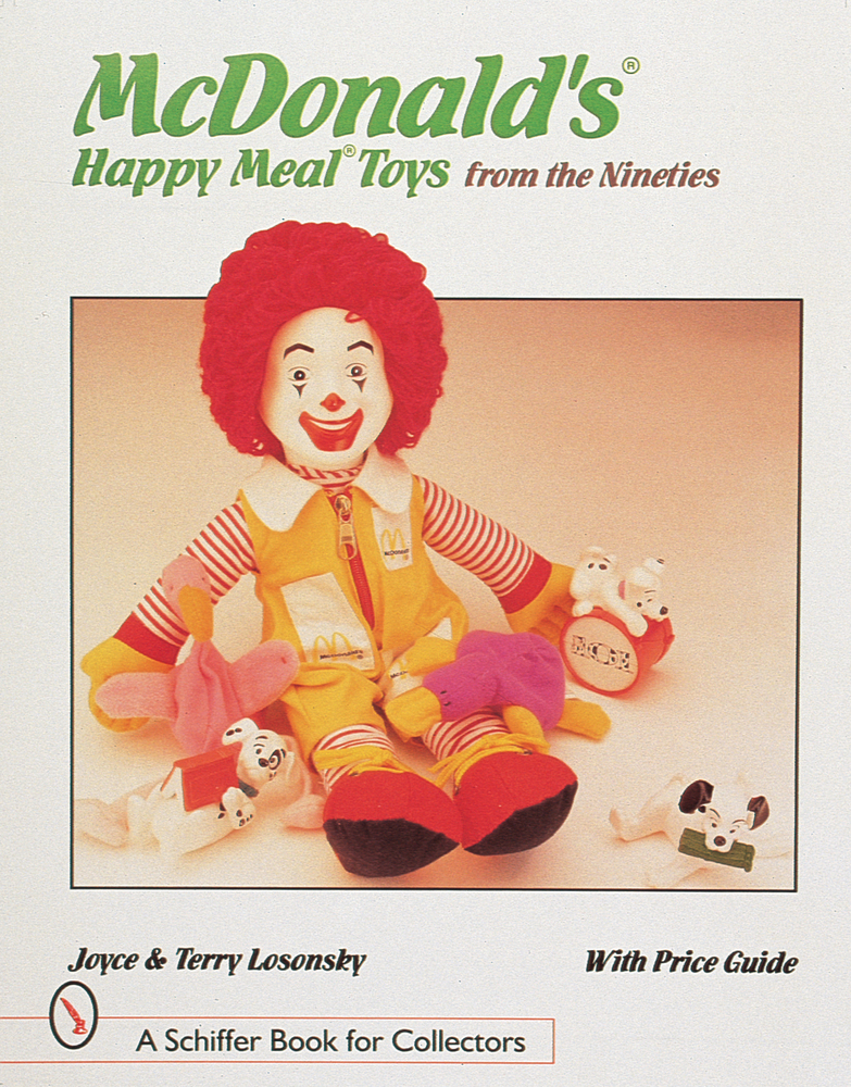 McDonald Happy Meal Toys from the book by Joyce Losonsky