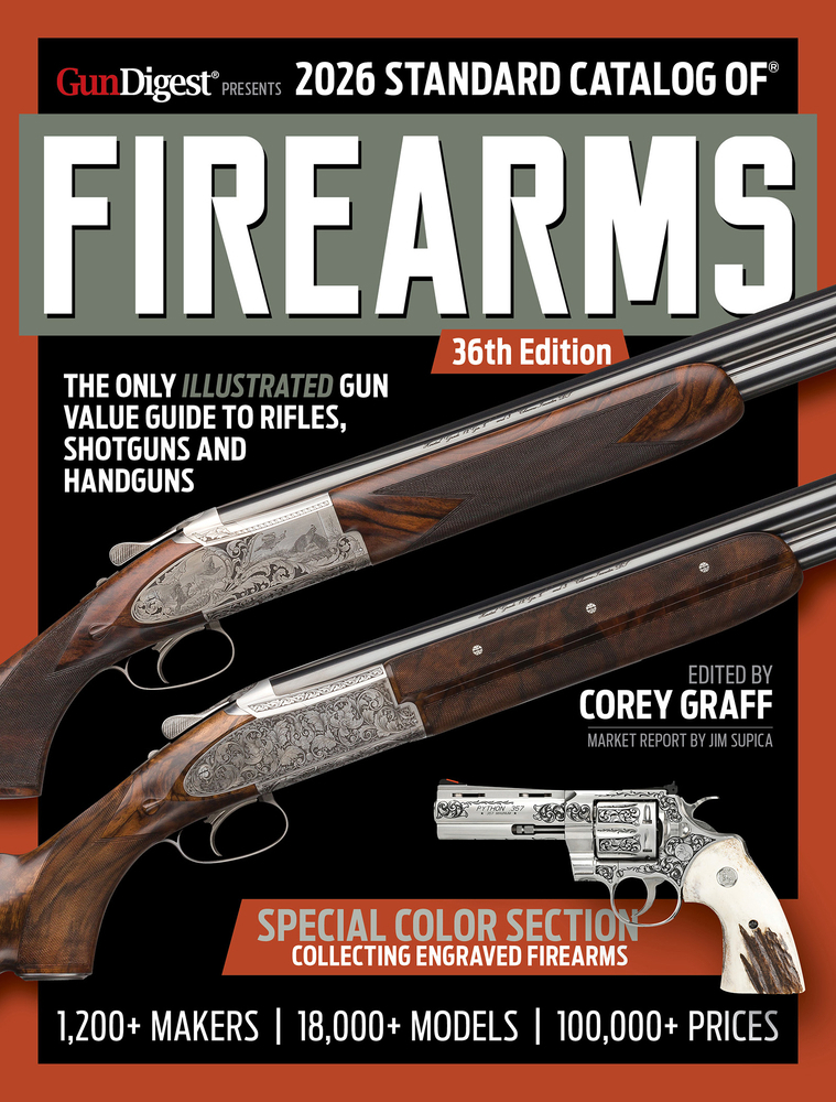 2026 Standard Catalog of Firearms book