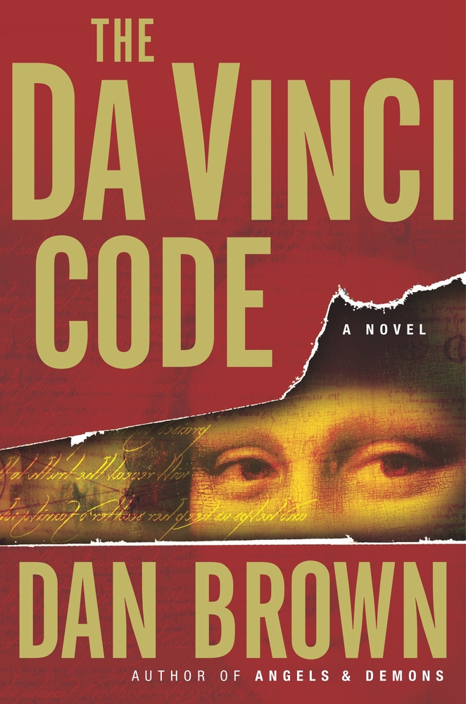 The Da Vinci Code book by Dan Brown