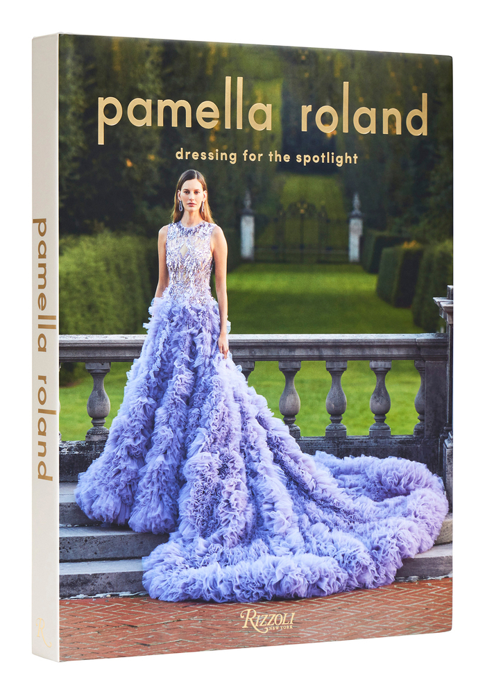 sachin and babi light blue dress $7,690 Pamella Roland Confetti Sequin Tulle Long Dress Evening Gown IT 40 /  US 4 main image 1
