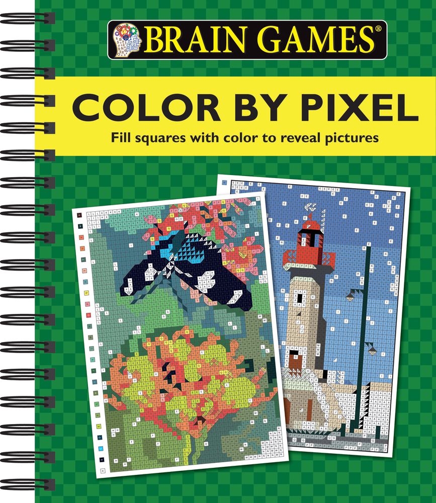 Brain Games - Color by Pixel book