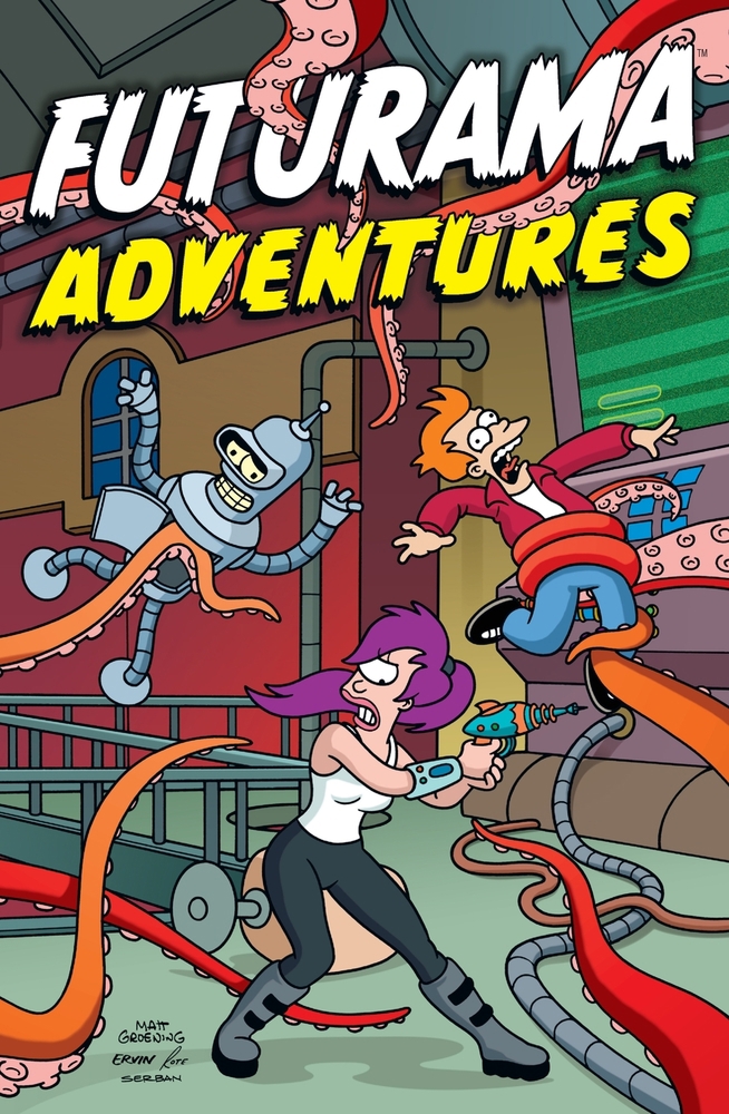 Futurama Adventures book by Matt Groening