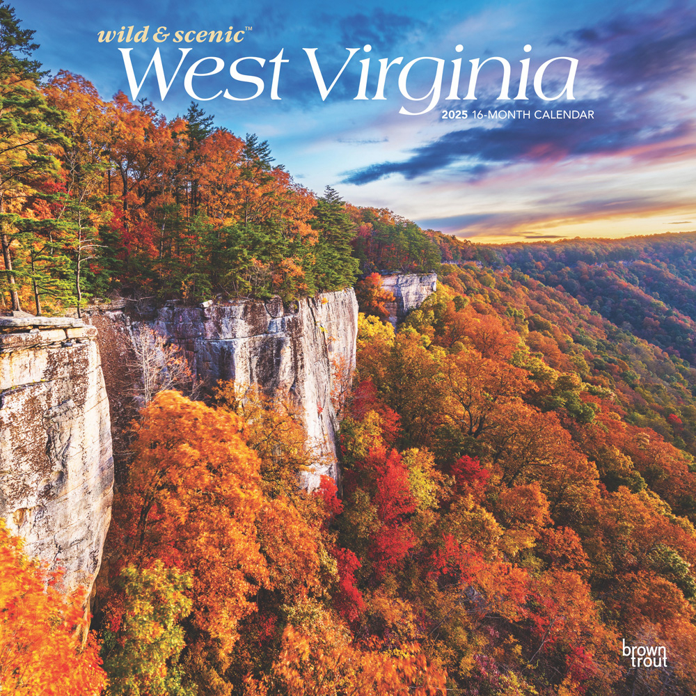 West Virginia Wild & Scenic 2025 12 X 24... book by BrownTrout