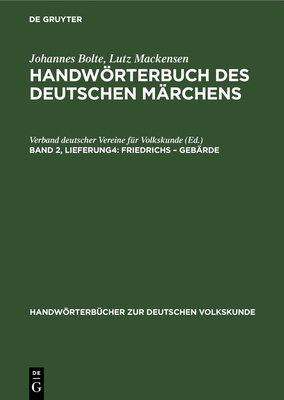Friedrichs - Gebärde [German] 3112677234 Book Cover