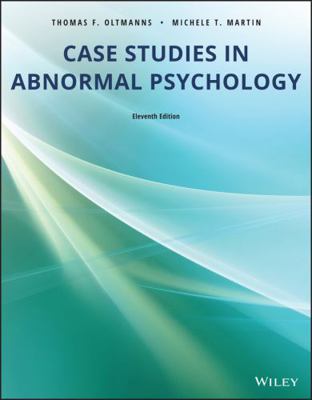 Case Studies in Abnormal Psychology 1119504791 Book Cover