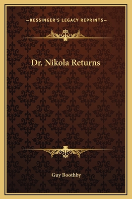 Dr. Nikola Returns 1169290582 Book Cover
