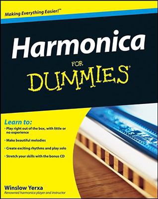 Harmonica for Dummies [With CDROM] 047033729X Book Cover