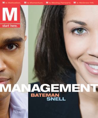 M: Management w/Review Cards & OLC Access Card 0077258398 Book Cover