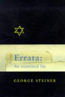 Errata: An Examined Life 0300075030 Book Cover