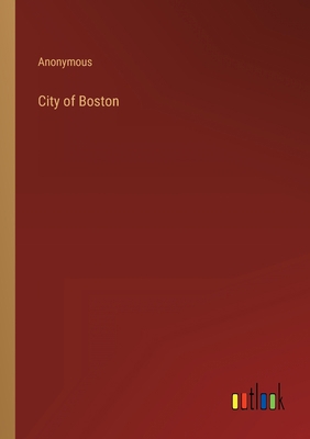 City of Boston 3368130528 Book Cover