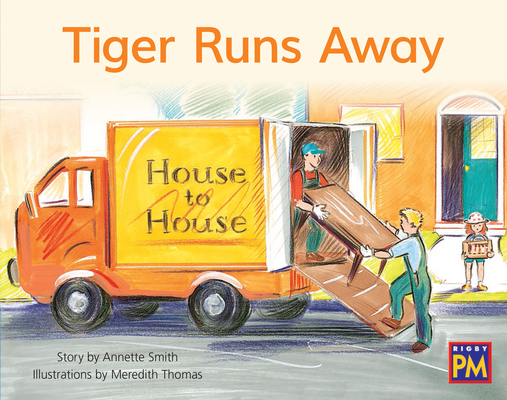 Tiger Runs Away: Leveled Reader Blue Fiction Le... 0358120241 Book Cover
