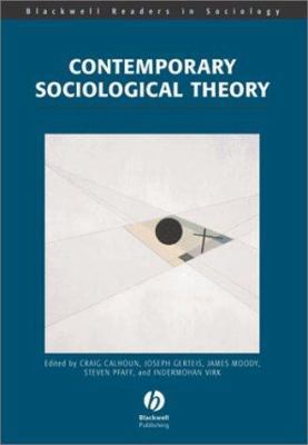 Contemporary Sociological Theory 0631213503 Book Cover