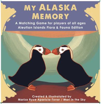Hardcover My Alaska Memory : A Matching Game for All Ages. Aleutian Islands Flora and Fauna Edition Book
