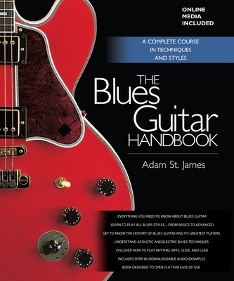 The Blues Guitar Handbook : A Complete Course i... B0082OLFV4 Book Cover