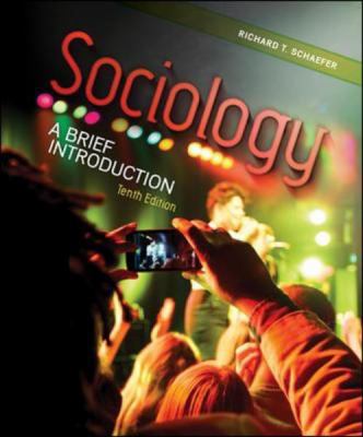 Sociology: A Brief Introduction 0078026725 Book Cover