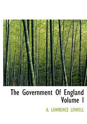 The Government of England Volume I 1116992221 Book Cover