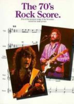 The 70's Rock Score 0825613043 Book Cover
