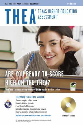 THEA: Texas Higher Education Assessment [With C... 0738609676 Book Cover