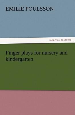 Finger Plays for Nursery and Kindergarten 3847214187 Book Cover