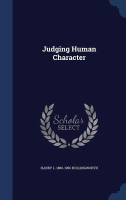 Judging Human Character 1340167247 Book Cover