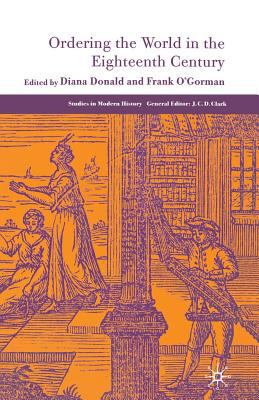 Ordering the World in the Eighteenth Century 1349519235 Book Cover
