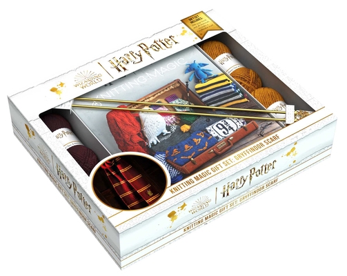 Harry Potter Knitting Magic Gift Set: Gryffindo... B0C1KMBYHN Book Cover