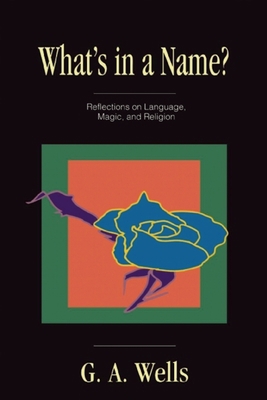 What's in a Name? B0027BO47U Book Cover