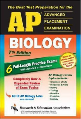 AP Biology (Rea) 7th Edition - The Best Test Pr... 0738600547 Book Cover