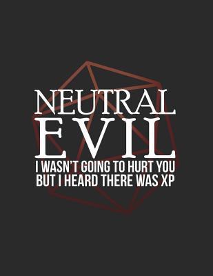 Neutral Evil: RPG Alignment Themed Mapping and ... 172663583X Book Cover