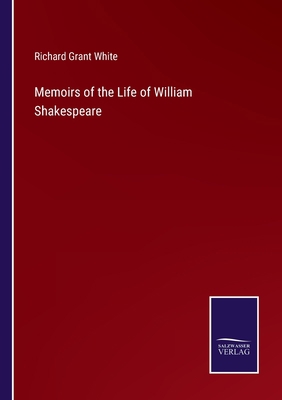 Memoirs of the Life of William Shakespeare 375258906X Book Cover