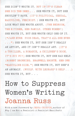 How to Suppress Women's Writing 1477316256 Book Cover