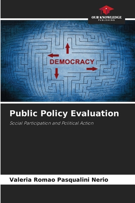 Public Policy Evaluation 6207886372 Book Cover