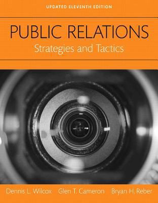 Public Relations: Strategies and Tactics, Updat... 0134003551 Book Cover