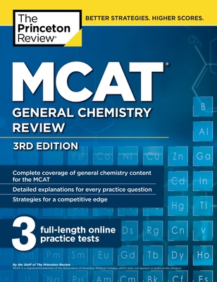 MCAT General Chemistry Review, 3rd Edition 1101920572 Book Cover