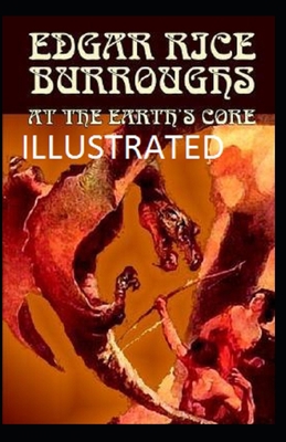 Paperback At the Earth's Core Illustrated Book