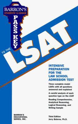 Barron's Pass Key to the Lsat: Law School Admis... 0764104683 Book Cover