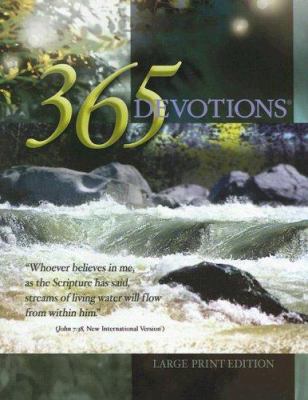 365 Devotions 2007 [Large Print] 0784716382 Book Cover