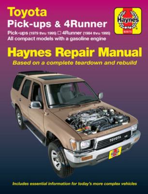 Toyota Pick-Ups 1979-95 & 4Runner 1984-95 1563921510 Book Cover