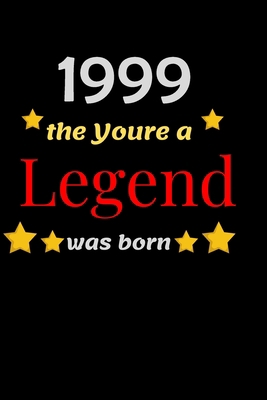 Paperback 1999 The year a LEGEND was born: Blank Lined Notebook. Funny and cute gag gift for 75th Birthday for men, women, daughter, son, girlfriend, boyfriend, ... wife, husband, co-worker,perfect Gift,Logbook Book