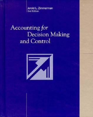 Accounting for Decision Making and Control 0256185743 Book Cover