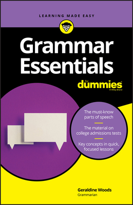 Grammar Essentials for Dummies 1119589614 Book Cover