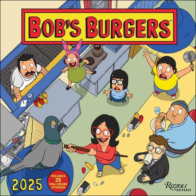 Bob's Burgers 2025 Wall Calendar 0789344734 Book Cover