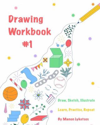 Paperback Drawing Workbook #1 Book