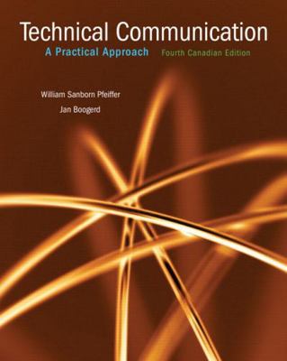 Technical Communication, Fourth Canadian Editio... 0131962930 Book Cover