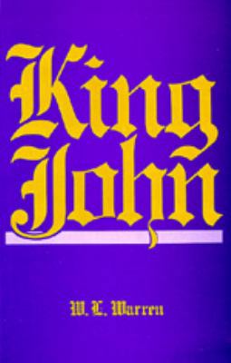King John, Revised Edition: Volume 11 0520036433 Book Cover