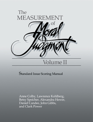 The Measurement of Moral Judgement: Volume 2, S... 0521170796 Book Cover