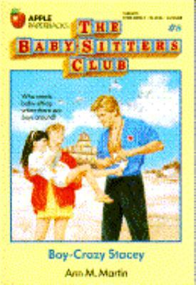 Baby-Sitters Club #08: Boy-Crazy Stacey 0590435094 Book Cover