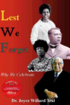 Lest We Forget Why We Celebrate 1546654488 Book Cover
